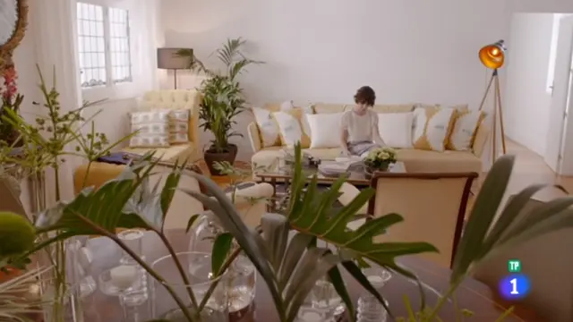 Pacific sofa at Paz Vega's house