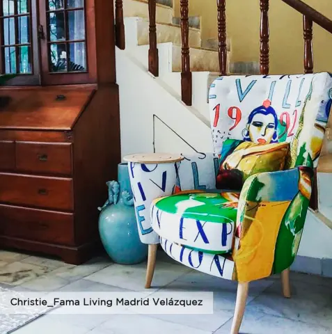 Christie tela sevilla famaliving Mad Velázquez