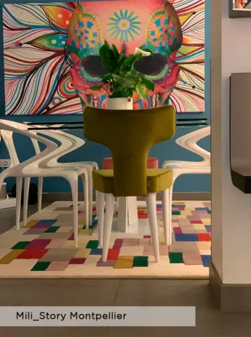 Mili Silla Verde Fama Living Story Montpellier