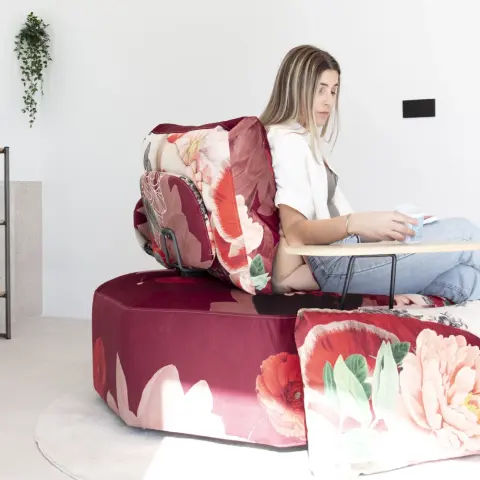 Teseo Move sistema sofa dos fondos